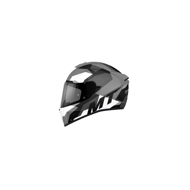 MT Blade 2 SV Fade B0 melns-pelēks-balts integrālā motocikla ķivere
