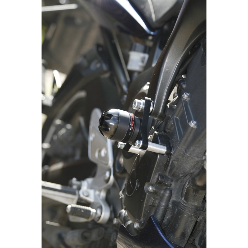 Yamaha FZ6 S2 (06-) (melns rāmis) Gatling
