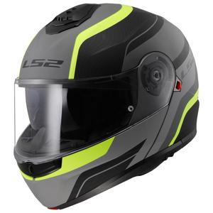 Flip-up ķivere LS2 FF908 Strobe II Monza melns-fluo dzeltens