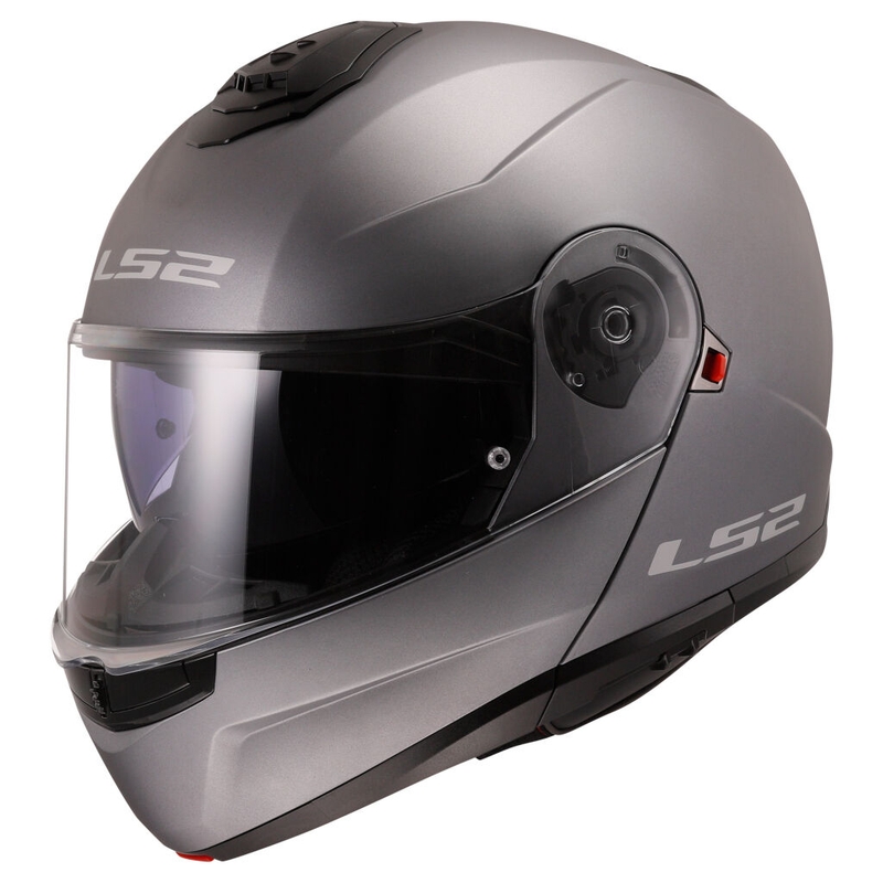 Flip-up ķivere LS2 FF908 Strobe II titāna matēta