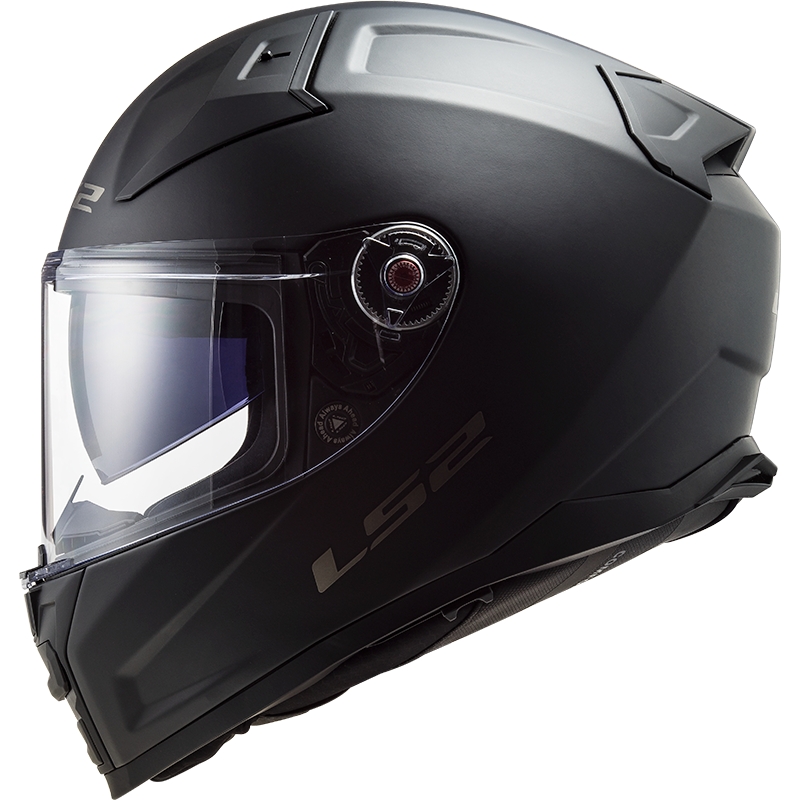 Pilna izmēra motocikla ķivere LS2 FF811 Vector II melna matēta