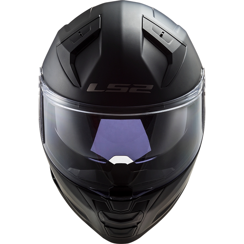 Pilna izmēra motocikla ķivere LS2 FF811 Vector II melna matēta