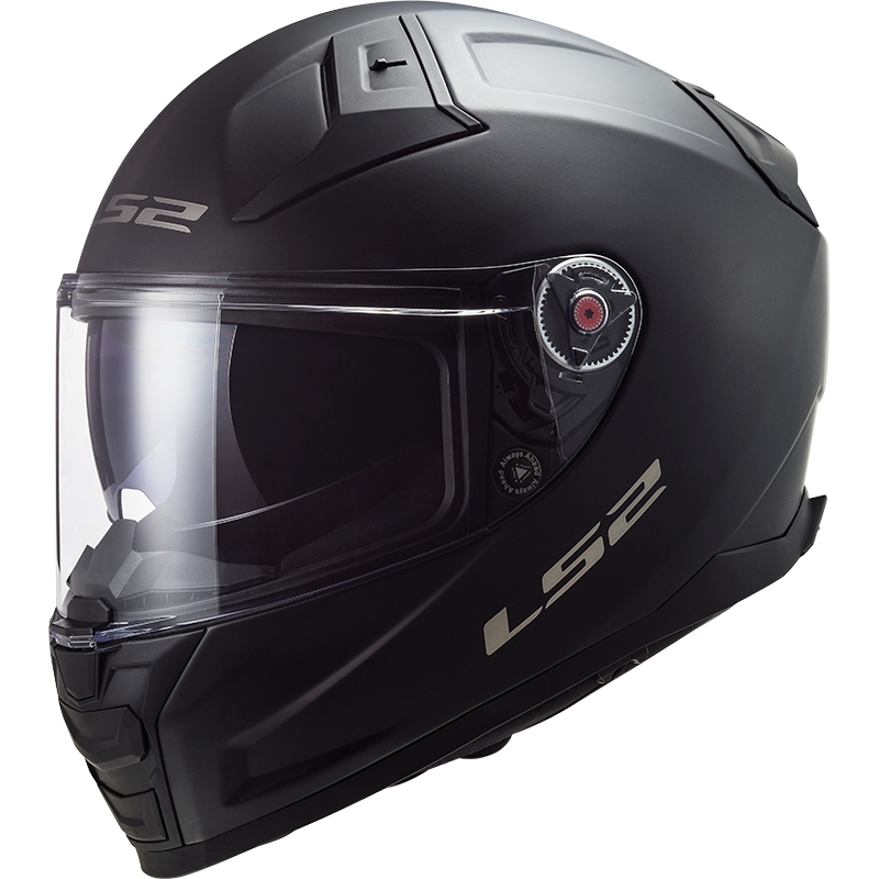 Pilna izmēra motocikla ķivere LS2 FF811 Vector II melna matēta