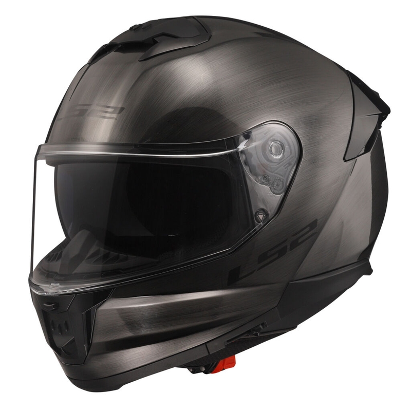 LS2 FF808 Stream II Jeans titāna integrālā motocikla ķivere