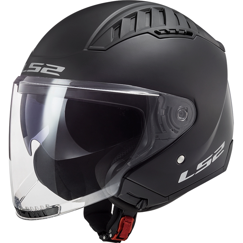 LS2 OF600 Copter II atvērta moto ķivere melna matēta