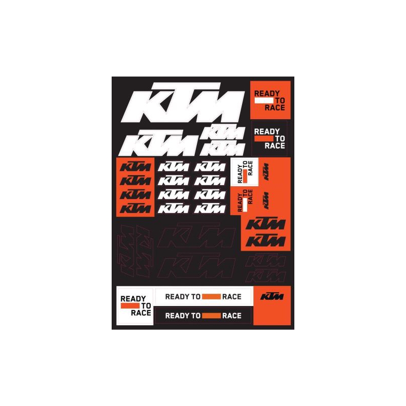KTM uzlīmes