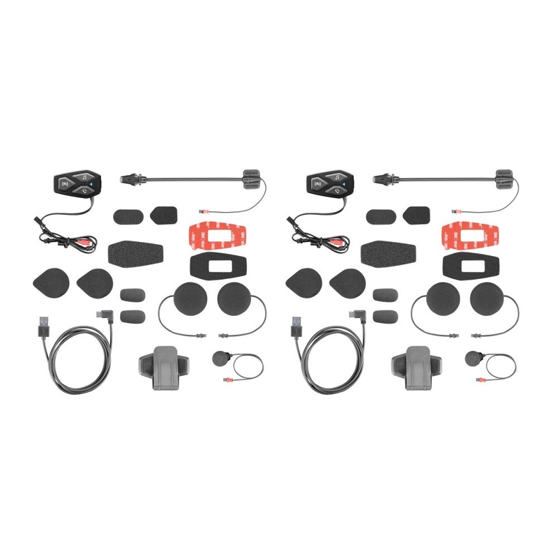 Bluetooth austiņas Interphone U-COM3 Twin Pack