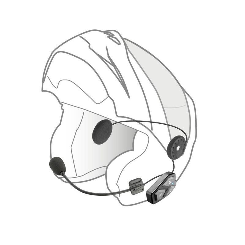 Bluetooth austiņas Interphone U-COM3 Twin Pack