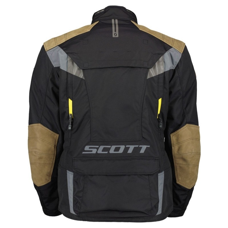 Motocikla jaka SCOTT Dualraid Dryo melna pagarināta