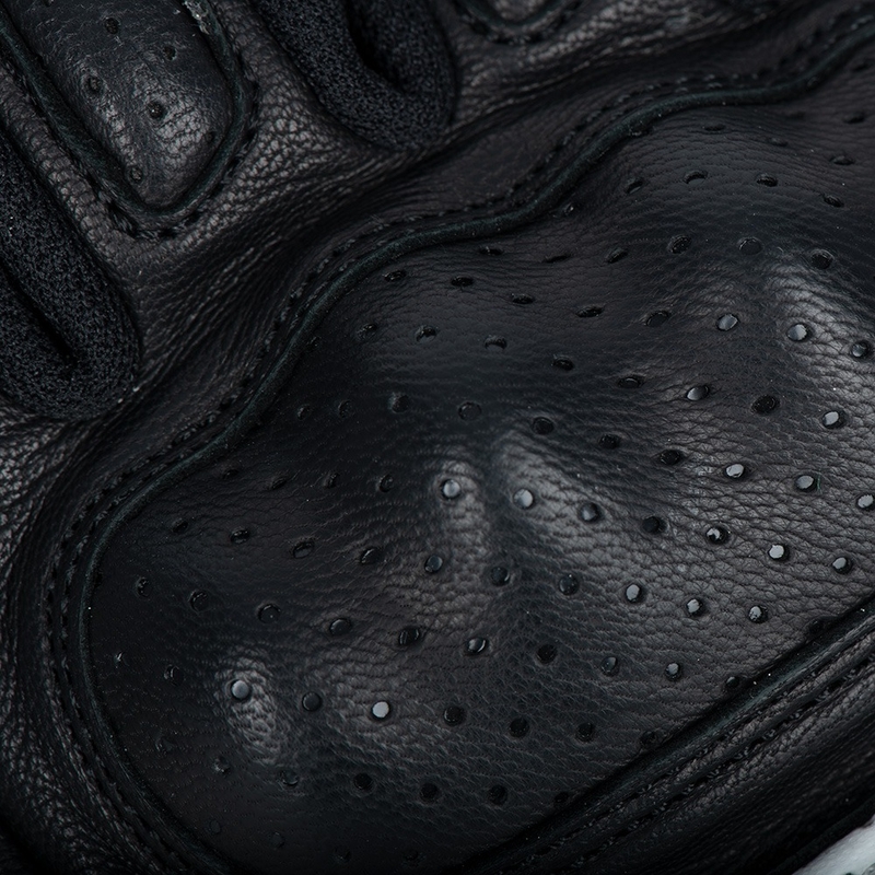 Sieviešu Oxford RP-6S motocikla cimdi melnā un baltā krāsā