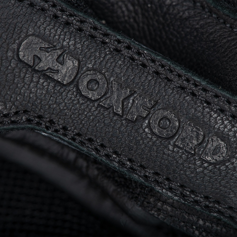 Sieviešu Oxford RP-6S motocikla cimdi melnā un baltā krāsā