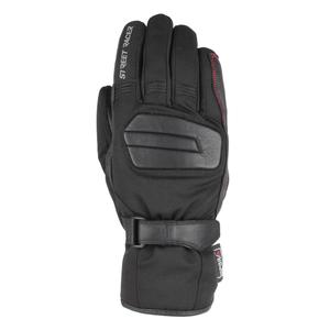 Street Racer Monzoon melni motocikla cimdi