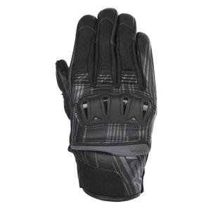 Motocikla cimdi RSA Sprint melni-pelēki