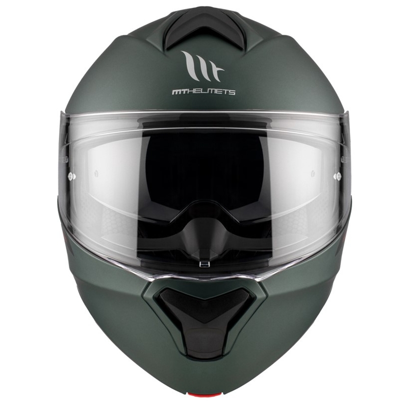 MT Genesis SV Solid A6 moto ķivere zaļa matēta