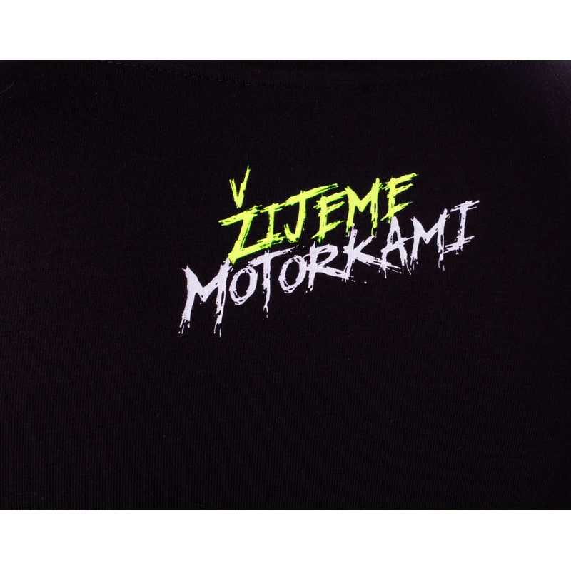 MotoZem boys t-krekls - Mēs dzīvojam ar motocikliem