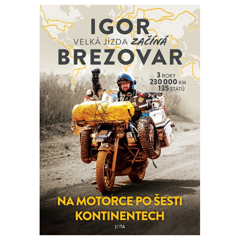 Grāmata Igor Brezovar. Lielais brauciens sākas