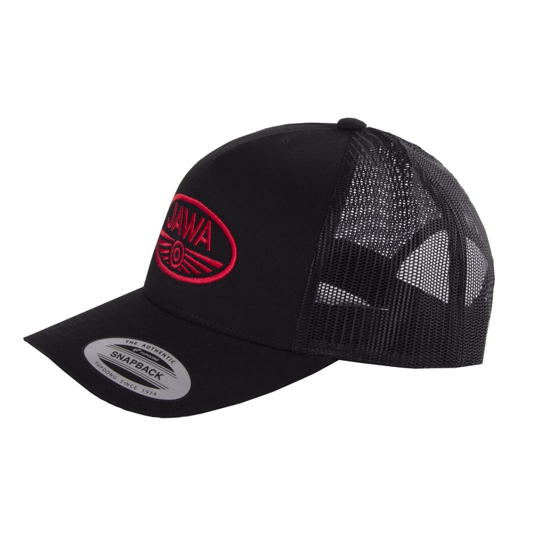 JAWA Trucker cepure melna