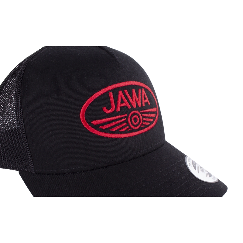 JAWA Trucker cepure melna