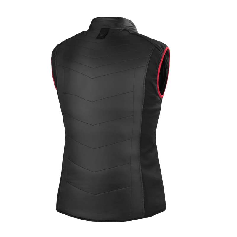 Sieviešu jaka Shima Powerheat Vest black-red