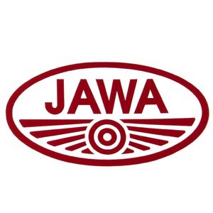 Uzlīme JAWA ar sarkanu malu