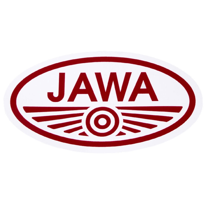 Uzlīme JAWA ar baltu malu