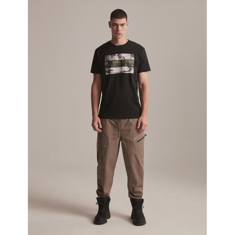 T-krekls DAKAR DKR Foto melns