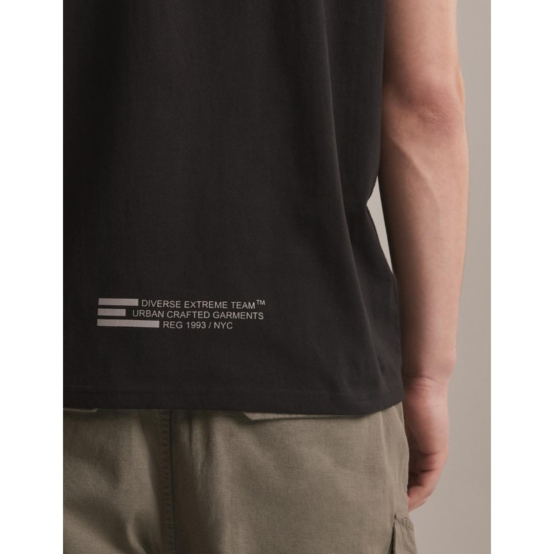 T-krekls DAKAR DKR Patch melns
