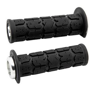Rokturi ODI ROGUE ATV LOCK-ON V2.1 125mm melni-sudraba krāsā