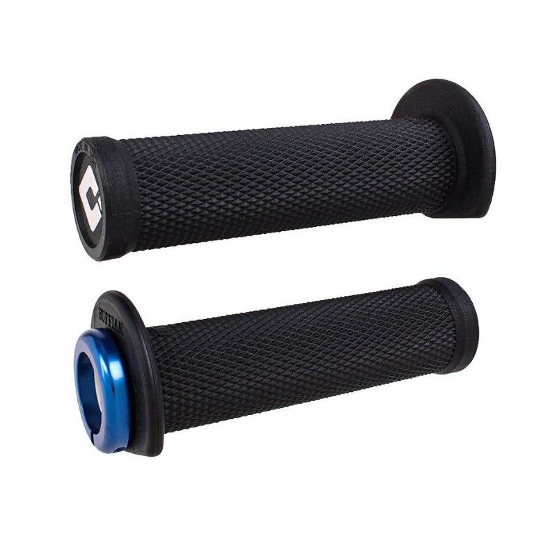 Rokturi ODI RUFFIAN ATV LOCK-ON V2.1 125mm melns-zils
