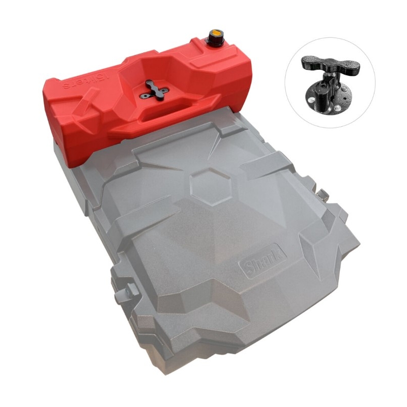 Plastmasas kanna SHARK 15 L