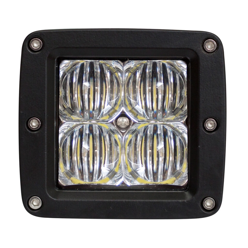 LED gaisma kvadracikliem SHARK LED WORK LIGHT, CREE LED, 16W 5D REFLECTOR