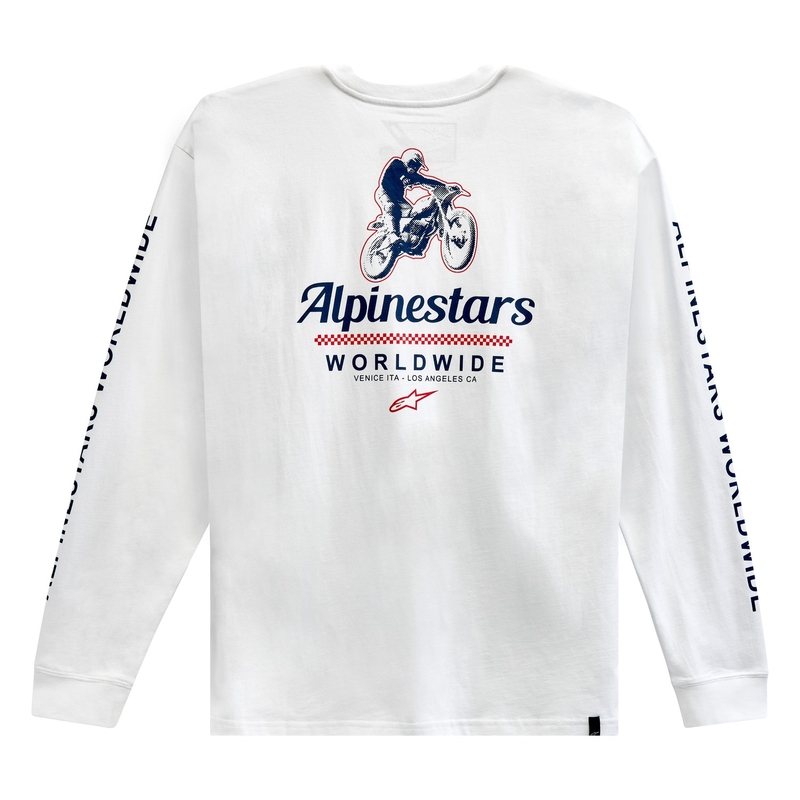 Alpinestars Authenticated T-krekls balts un melns