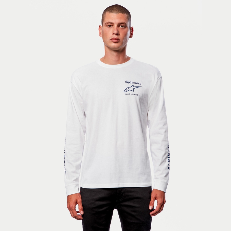 Alpinestars Authenticated T-krekls balts un melns