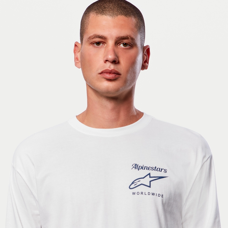 Alpinestars Authenticated T-krekls balts un melns