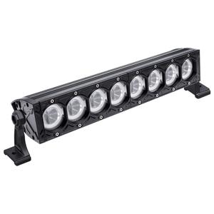 LED gaismas rampa SHARK LED LIGHT BAR 17" ar HALO gredzenu, CREE LED, 80W