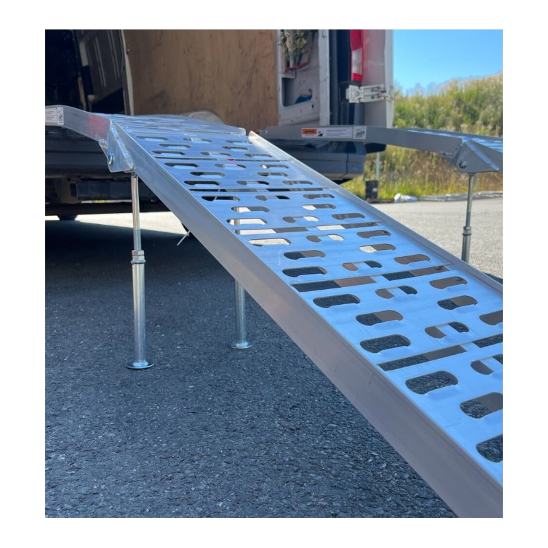 Saliekamā rampa SHARK UTV CZ2015-1 alumīnija