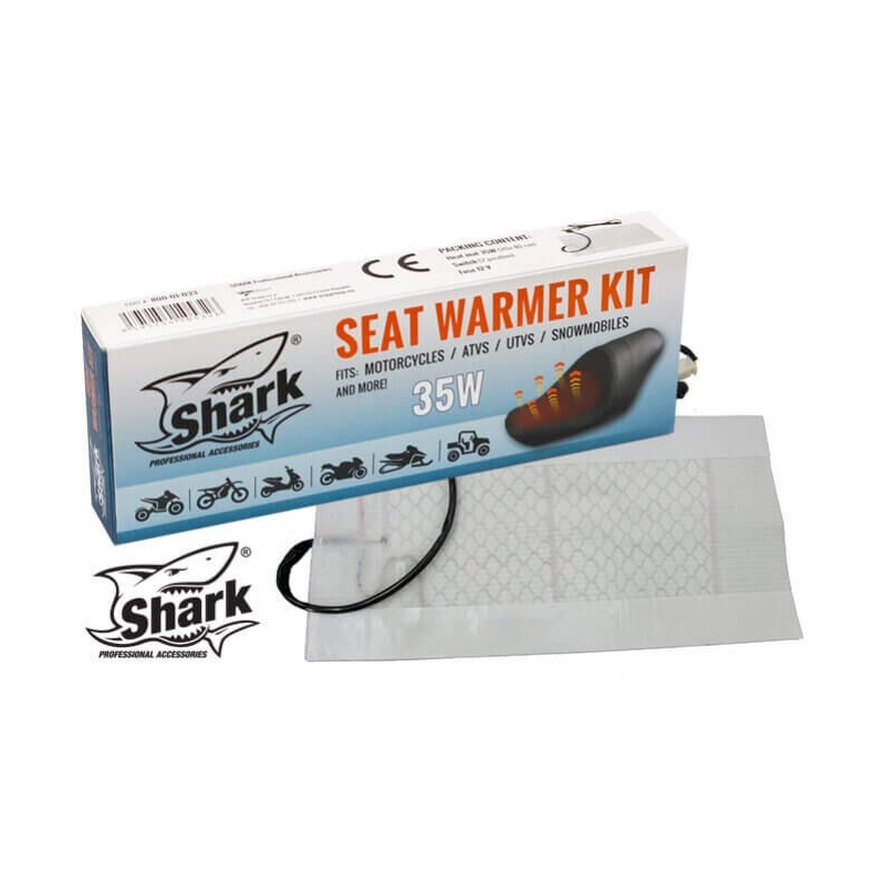 Universāls elektriskais sēdekļu sildītājs SHARK 12V, 35 WATT