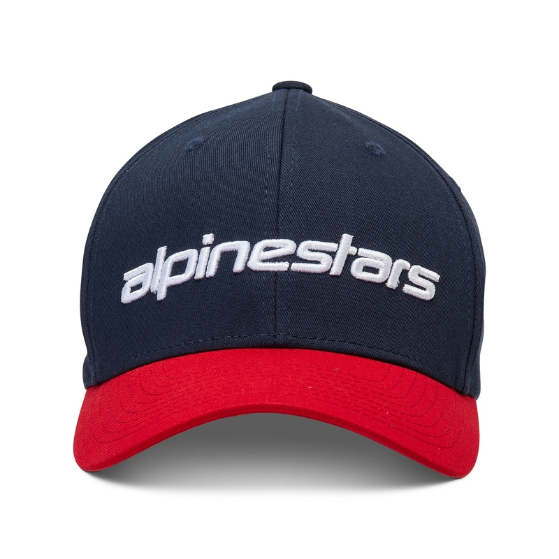 Kšiltovka Alpinestars Linear červeno-modro-bílá