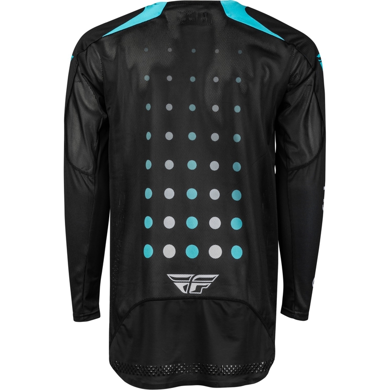 Motokrosa krekliņš FLY Racing Evolution DST 2 melns un zils izpārdošana