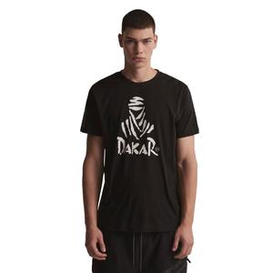 T-krekls DAKAR DKR Logo 123 melns