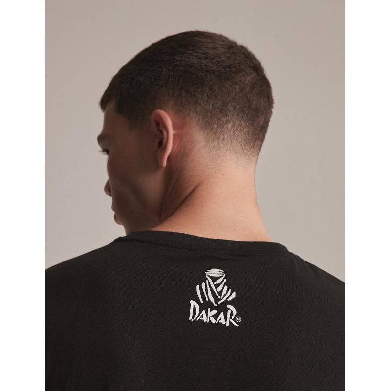 T-krekls DAKAR DKR Logo 23 melns