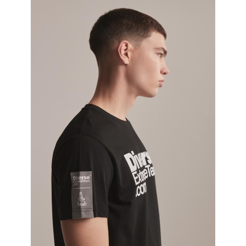 T-krekls DAKAR DKR Logo 23 melns