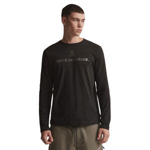 T-krekls ar garām piedurknēm DAKAR DKR LG REF melns