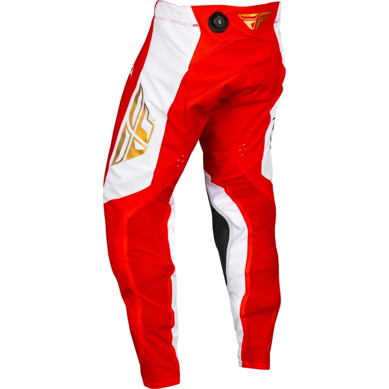 Motokrosa bikses FLY Racing Evolution DST sarkanbaltsarkanas