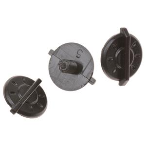 Cassida Cross Cup ķiveres viziera skrūvju komplekts melns