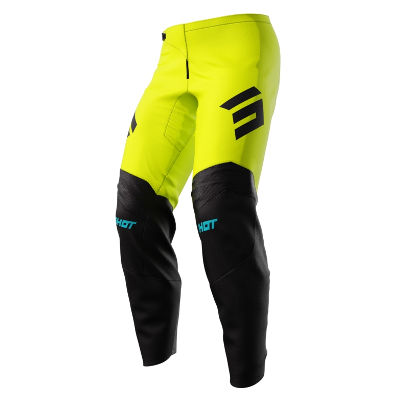 Bērnu motokrosa bikses Shot Iron fluo yellow izpārdošana