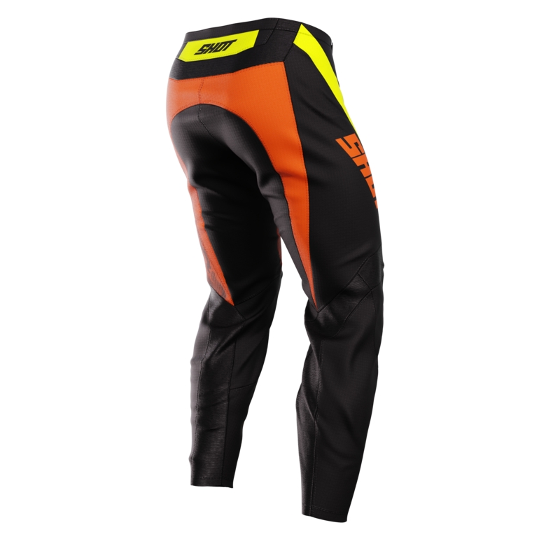 Bērnu motokrosa bikses Shot Matrix orange izpārdošana