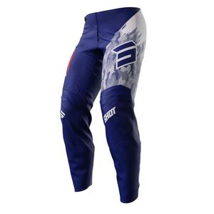 Bērnu motokrosa bikses Shot Matrix blue izpārdošana