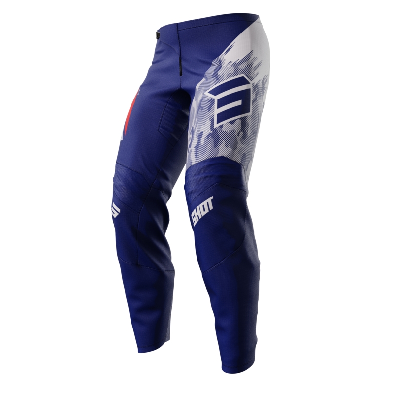 Bērnu motokrosa bikses Shot Matrix blue izpārdošana