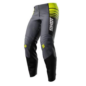 Bērnu motokrosa bikses Shot Peak fluo dzeltenā krāsā izpārdošana